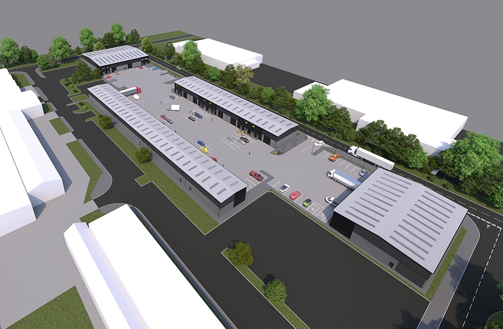 New Development of Industrial unit on the Whinbank site (4)